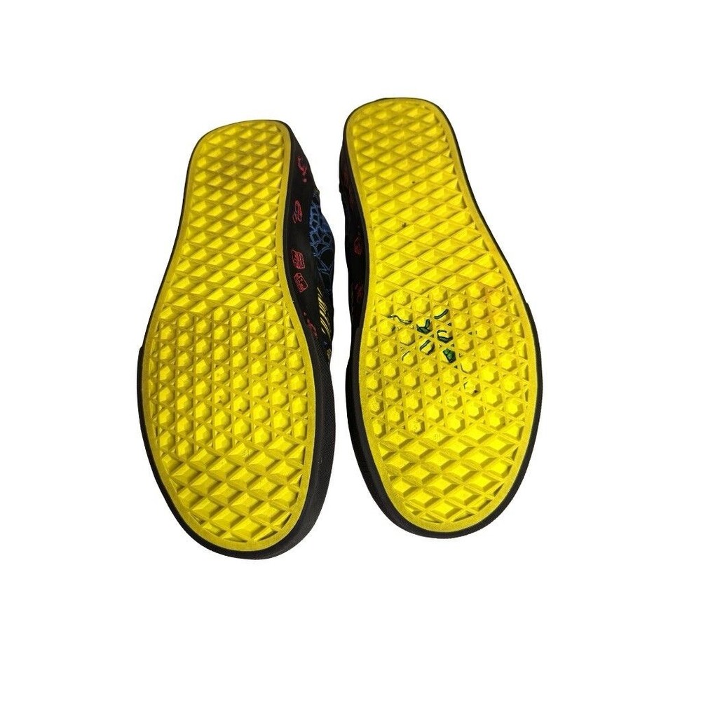 Vans x Disney Nightmare Before Christmas Slip-On Shoes Womens 7 Stained Glass - Picture 6 of 7
